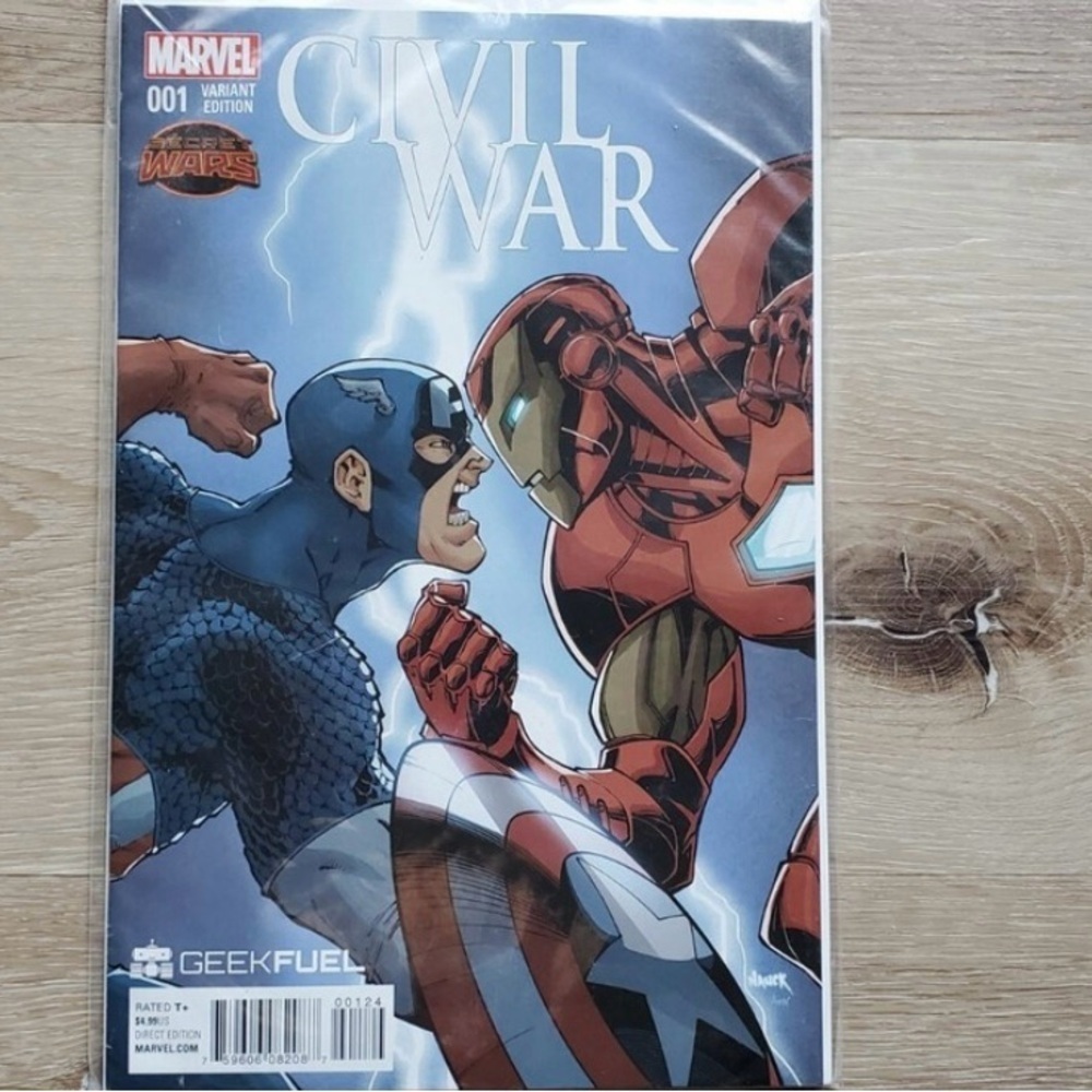 Marvel Civil War Comic Issue 001